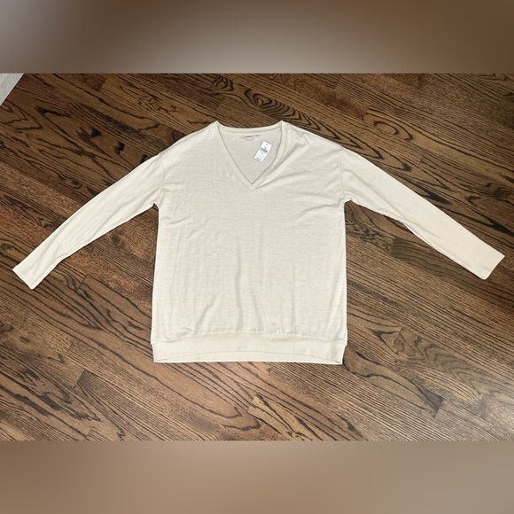 NWT Gap Lightweight Ribbed Sleeve Sweater - size medium - Picture 2 of 5